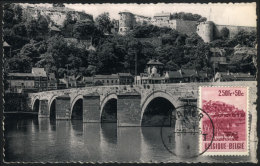 NAMUR: Partial View Of And Bridge Of Jambes, Maximum Card Of SE/1953, VF - 1951-1960