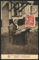 Old Woman Embroidering A Lace, Handicraft, Maximum Card Of 1948, VF Quality - 1934-1951