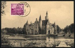 Castle Of BORNHEM, Maximum Card Of 1931, VF Quality - 1905-1934