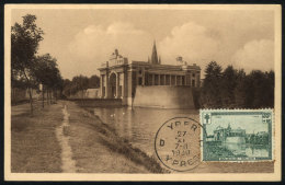 YPRES: Menin Gate, War Memorial Of British Heroes, Maximum Card Of NO/1930, VF - 1905-1934