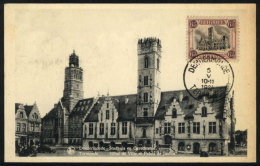 DENDERMONDE: City Hall, Architecture, Maximum Card Of MAY/1924, VF - 1905-1934