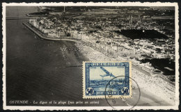 OSTENDE: General View Of The Beach, Old Maximum Card, VF - Other & Unclassified