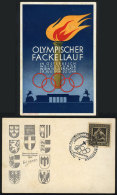 Card With Special Postmark Of The 1936 Olympic Games, Very Nice! - Sonstige & Ohne Zuordnung