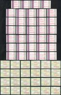 Lot Of Automatic Stamps (ATM) Issued In 1984 And 1985, All Different, Unmounted, Excellent Quality! - Collections