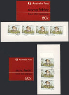 2 Modern Booklets (60c. And 80c.) With Stamps Cancelled To Order, VF Quality, Low Start. - Autres & Non Classés