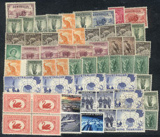 Lot Of Unused Stamps And Sets (one Is Used), Most Unmounted (very Few With Hinge Marks), All Of Very Fine To... - Colecciones