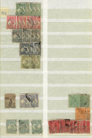 Accumulation Of Used Stamps In Stockbook, From Old To Circa 1970, Very Fine General Quality, Perfect Lot For Retail... - Sammlungen