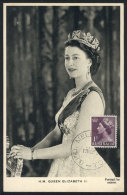 Queen Elizabeth II, Maximum Card Of 19/AU/1953, VF Quality - Maximumkarten (MC)