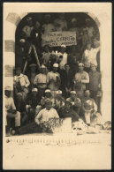 ISLA DEL CERRITO: Lepers That Worked In The Construction Of The Chapel, View Of 8 August 1931, VF And Rare! - Argentina