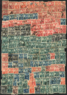 SEVERAL HUNDREDS Used Stamps Of The Seated Liberty Issue, Perfect Lot To Look For Varieties, Perforations And Rare... - Other & Unclassified