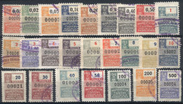 Province Of Buenos Aires, PAVIMENTACIÓN: Year 1916, Complete Set Of 25 Values Between 1c. And 500P., Very... - Other & Unclassified