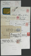 TOPIC PERONISM: 7 Covers Posted Between 1946 And 1955, All With Special Postmarks Related To Topic Peronism, Most... - Other & Unclassified