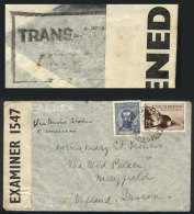 Airmail Cover Franked By GJ.838 (1.50P. Fonopost) + 20c. Güemes, Sent From Buenos Aires To England On... - Other & Unclassified