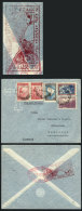 Airmail Cover Sent From Buenos Aires To Germany On 3/MAR/1938, Franked With 3.90P., With Special Marking On Back:... - Other & Unclassified