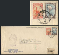 Registered Cover Posted By 'Presidencia De La Nación' In Buenos Aires On 17/AP/1953, Franked By GJ.791 +... - Officials
