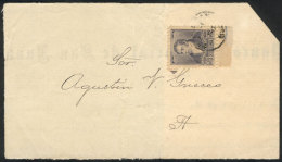 Front Of A Bank Document Mailed In San Juan On 29/JA/1894, Franked By GJ.137 ALONE, Rate For Local Mailing Of... - Other & Unclassified