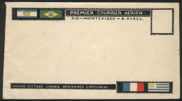 21/JA/1925: Special Envelope For The Study Flight Between Buenos Aires, Montevideo And Rio De Janeiro By... - Other & Unclassified