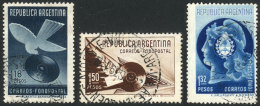 GJ.836/838, 1939 Fonopost, Cmpl. Set Of 3 Used Values, VF Quality! Catalog Value US$75. - Sonstige & Ohne Zuordnung