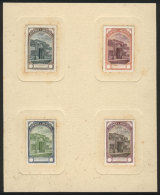 Year 1910, Centenary Of Independence, ESSAY Of An Unadopted Design (House Of Tucumán) Consisting Of 2... - Other & Unclassified