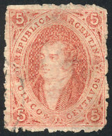 GJ.28, 6th Printing Perforated, Handsome Example With Perforations On 4 Sides, VF! - Used Stamps