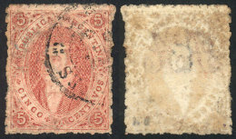 GJ.28, 6th Printing, VERY OILY IMPRESSION, Very Notable On Back, VF Quality! - Gebraucht