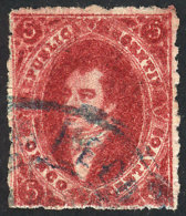 GJ.26, 5th Printing, With Double Circle SAN PEDRO Cancel, Excellent And Very Rare! - Gebraucht