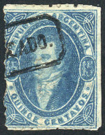 GJ.24, Cancelled By The Rare Framed CERTIFICADO Of El Morro, Fine Quality! - Usados