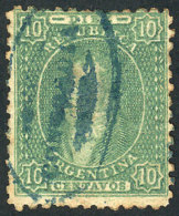 GJ.23, With Blue CONCORDIA Ellipse, VF! - Used Stamps