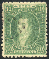 GJ.21, 10c. Clear Impression, VF Quality! - Used Stamps