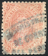 GJ.20, 3rd Printing MULATTO, Fantastic Example With The Very Rare Cancel 'Administración De Correos Del... - Used Stamps