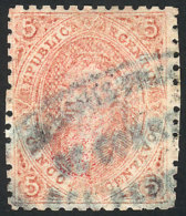 GJ.20, 3rd Printing MULATTO, Fantastic Example With The Very Rare Cancel 'Administración De Correos Del... - Usados