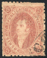 GJ.20, 3rd Printing, Very Good Carminish Dun-red Color, Clear Impression, Superb! - Used Stamps