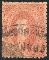GJ.20, 3rd Printing, Double Cancellation: 'FRANCA DEL MORRO' Oval + Circular Mark To Be Determined, Excellent... - Used Stamps