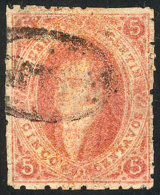 GJ.19, 2nd Printing, DIRTY Impression, With Cloud Cancel Of SALTA, Superb! - Used Stamps