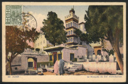 ALGIERS: Mosque Sidi Abderrahman, Maximum Card Of AP/1943, VF Quality - Algérie (1962-...)