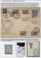 10/DE/1965 Operación 90, Expedition To The South Pole, Cover Commemorating The Expedition Led By Cnel. Leal,... - Otros & Sin Clasificación