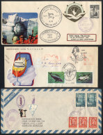 11 Covers Of Years 1961/1994, With Postmarks Of Antarctic Stations Or Related To Topic Antarctica, Very Fine... - Altri & Non Classificati