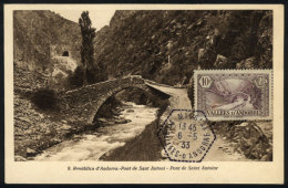 Maximum Card Of MAY/1933: Bridge Of Sant Antoni, VF Quality - Oblitérés