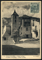 Maximum Card Of JUN/1957: Square Of Ordino, VF Quality - Otros & Sin Clasificación