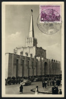 LEIPZIG: Leipziger Messe, Pavilion Of The Soviet Union, Maximum Card Of 6/AP/1956 With Special Postmark Of The... - Altri & Non Classificati
