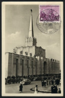 LEIPZIG: Leipziger Messe, Pavilion Of The Soviet Union, Maximum Card Of 6/AP/1956 With Special Postmark Of The... - Otros & Sin Clasificación