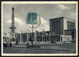 BERLIN: Exhibition Halls In Funkturm, Maximum Card Of 1/MAR/1956, VF Quality - Altri & Non Classificati