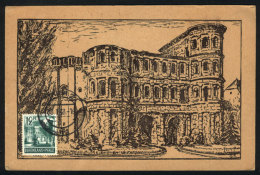 Maximum Card Of 20/JA/1948: The Porta Nigra, Trier, Fine Quality - Altri & Non Classificati