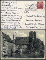 2 Postcards Sent To Agentina In 1936 With Slogan Machine Cancels Advertising The Berlin Summer Olympic Games And... - Other & Unclassified