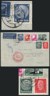 Airmail Cover Sent From Dresden To Brazil On 2/MAY/1935 Franked With 2.75Mk., The Definitive Stamps (not The... - Andere & Zonder Classificatie