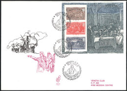 46 First Day Covers (FDC) With Omnibus Issues Of Portugal, Spain, USA And Italy, 30 Covers With Souvenir Sheets Of... - Cristóbal Colón