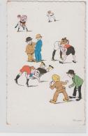 AK - Kunstkarte - 1920 - Ringen - Wrestling