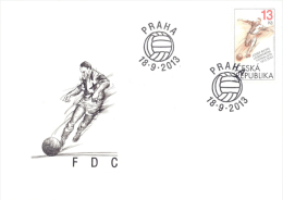 Czech Republic 2013 -  J. Bican, Legendary Czech Footballer, FDC - Lettres & Documents