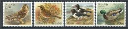 177 ISLANDE 1987 - Yvert 621/24 - Neuf ** (MNH) Sans Charniere - Nuevos