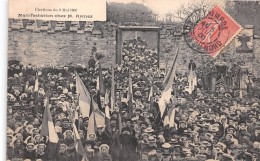 ¤¤   -   BOURG-BLANC   -  Election Du 6 Mai 1906   -  Manifestation Chez M. ARMEZ  -  Politique   -  ¤¤ - Autres & Non Classés